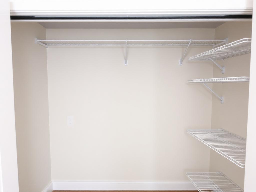 Walk-In Closet Build-Out before